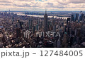 Aerial view of New York City's, Manhattan. 127484005