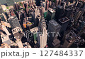 Aerial view of New York City's, Manhattan. 127484337