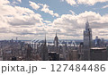 Aerial view of New York City's, Manhattan. 127484486