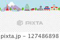 日本旅遊景點循環動畫 127486898