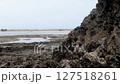 沖縄の岩場と干潮の海岸｜静けさ漂う南国の自然風景　Rocky Shore and Low Tide  127518261