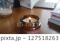 アロマキャンドルと読書で過ごす癒しのひととき｜丁寧な暮らしの日常Vlog風映像　Relaxing M 127518263