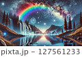 湖畔風景：AI製作的視頻 127561233