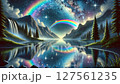 湖畔風景：AI製作的視頻 127561235
