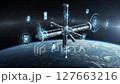 Connected devices in the IoT space station 127663216