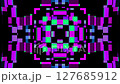 Retro Pixelate Neon color Mosaic Pattern for VJ Loops 127685912