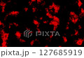 Abstract Red Organic Patterns 127685919