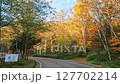 Autumn foliage driving shots Venus Line 127702214