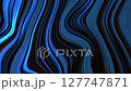 abstract liquid marble texture, fluid art. Very nice abstract blue	 127747871