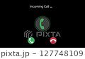 Incoming Call Screen Animation with Accept and Decline Option	 127748109