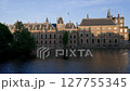 Cityscape of The Dutch Parliament Binnenhof Palace at sunset in The Hague 127755345
