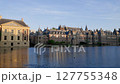 Cityscape of The Dutch Parliament Binnenhof Palace at sunset in The Hague 127755348