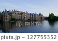 Cityscape of The Dutch Parliament Binnenhof Palace at sunset in The Hague 127755352