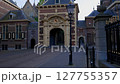 The Dutch Parliament Binnenhof Palace entrance gate in The Hague 127755357