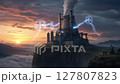 Mysterious Nuclear Reactor Standing on a Cliff 127807823