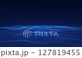 Flow of big data waves processed and sent to complex systems at high speed and data analytics technologies that drive organizations and businesses into the future. 127819455
