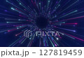Big data lines protruding from the front represent the fast, accurate and advanced processing It conveys the power of Big Data and data analysis technology that will drive organizations and businesses 127819459