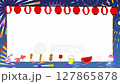 アニメーションフレーム（夏祭り） 127865878