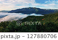 The sea of clouds of Echigo-Komagatake seen from Shiori Pass 127880706