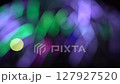 Purple and green bokeh background video. Fast rhythm of illumination. 127927520