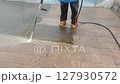 Exterior wall painting 127930572