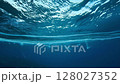 The mesmerizing and entrancing movements of waters caustic texture captured in stunning slow motion for an unforgettable viewing experience.. 128027352