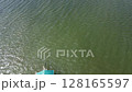 Aerial views of coast line under the sky 128165597