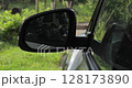 Car side mirror folding in 128173890