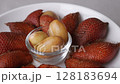 salak fruit,salacca zalacca or snake fruit - exotic tropical fruits.  128183694