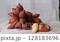 salak fruit,salacca zalacca or snake fruit - exotic tropical fruits.  128183696