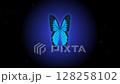 butterfly animation green screen background 128258102