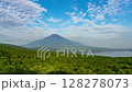 從山中湖看到的夏季富士山的延時視頻 128278073