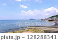 The image of summer vacation comes from the sea of Shonan and Kamakura in the height of summer, where surfers play in the waves, and the beautiful scenery of Enoshima. 128288341