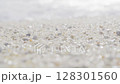 屋久島いなか浜、砂浜のアップ 128301560