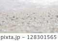 屋久島いなか浜、砂浜のアップ 128301565