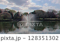 有美麗噴泉的公園 128351302