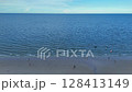 Beach and the sea and people 128413149