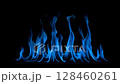 Blue flame 128460261