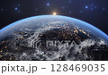 地球上空ヨーロッパ 128469035