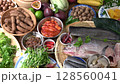 Image of asian food 128560041