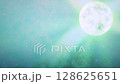 月亮和夜晚的天空運動循環背景圖形素材 128625651