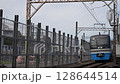 北總 9100 型列車在立石附近高架軌道施工期間運行 128644514