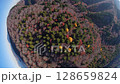 Autumn tranquility seen from the sky 128659824