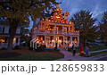 Children drawn into the magic of Halloween 128659833