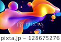 Seamless Abstract Motion Background with Hypnotic Flow 128675276