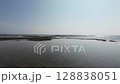 日本和歌山縣烏尤尼鹽沼，天神崎的壯麗景色，由FPV無人機拍攝 128838051