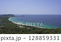 火山から見る幣の浜の風景（糸島市） 128859331