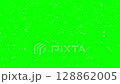 A loopable video of snowflakes moving from top right to bottom left on a green screen 128862005