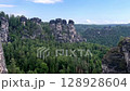 Saxon Switzerland view from above. 128928604