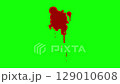 Red liquid dripping 129010608